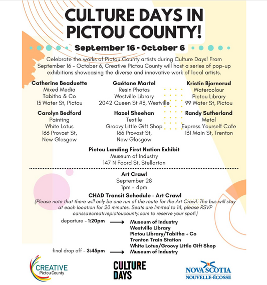 Culture Days in Pictou County