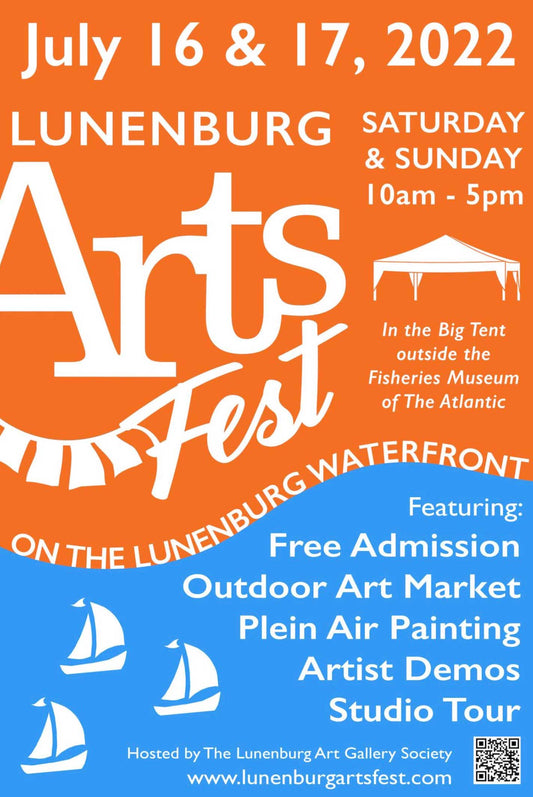 Lunenburg Art Fest 2022 Radio Canada Halifax