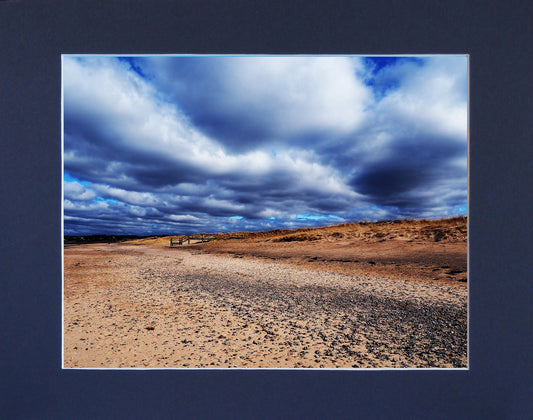 Melmerby Beach Provincial Park is located in Little Harbour on the Northumberland Shore.  Print on hight quality paper 10 x 16 inches with a navy blue mat 14 x 20 inches. Place the photography in a frame of your choice and hang it in your favorite decor.