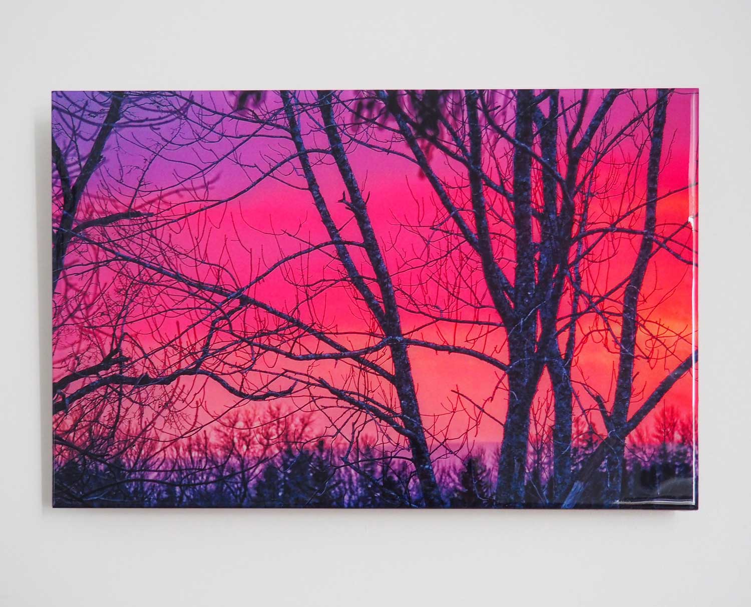 Pictou sunset, Nova Scotia Photography 11 x 17 inches covered with resin and ready to hang in your favorite room.